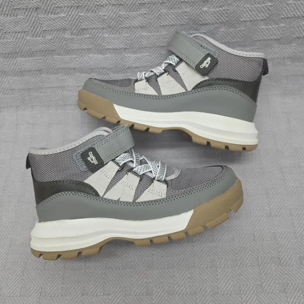OshKosh B'gosh TAO-B Gray Kids Size 13M Sneaker Casual Mesh Unisex OF24911H